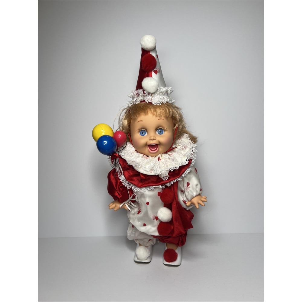 Vintage 1990 Galoob Baby Face So Playful Penny #10 Doll Clown Outfit